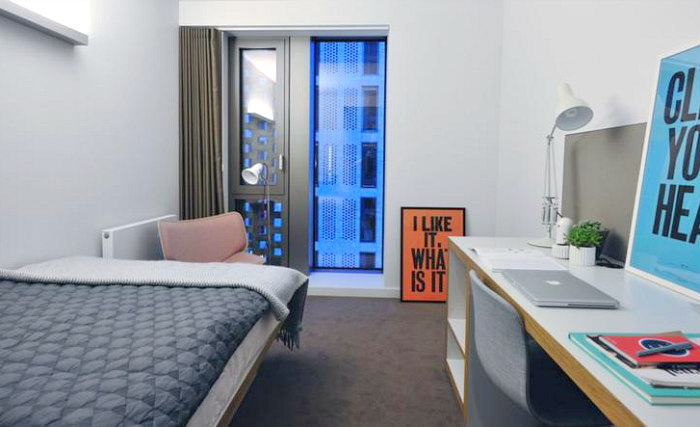 A single room at Student Haus Kings Cross